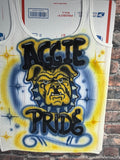 Custom Aggie Pride airbrush tshirt