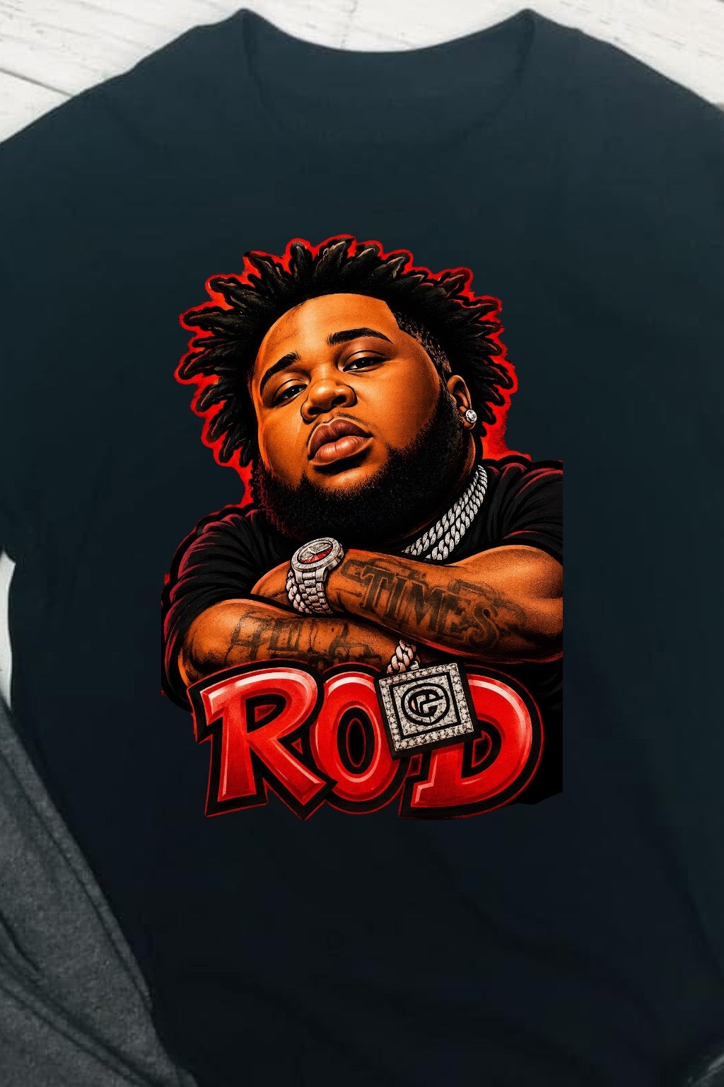 Rod Wave Tour T-shirt concert ready