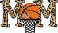 Basketball mom DTF ready to press iron on transfer for clothing t-shirts and hoodies