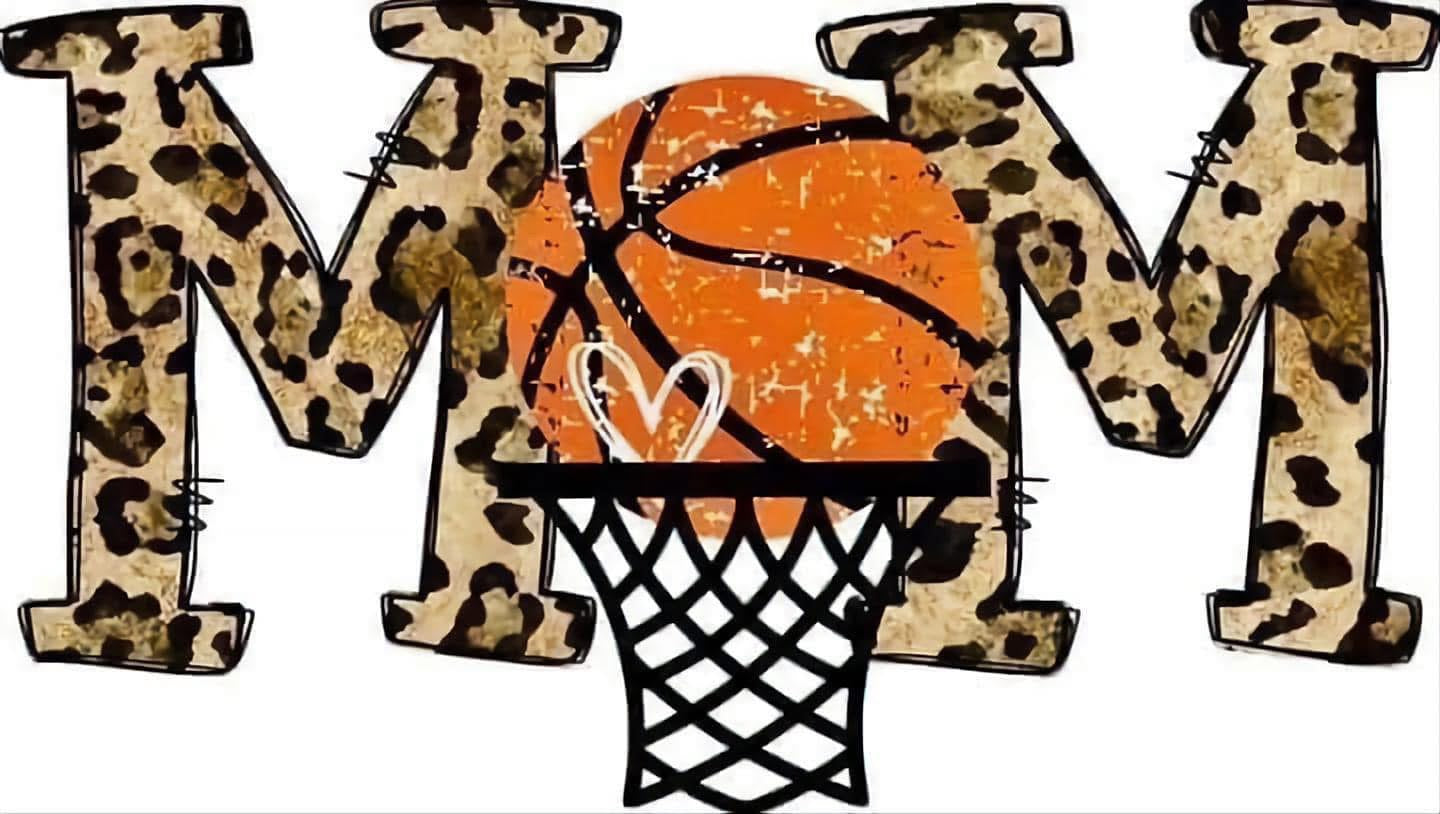 Basketball mom DTF ready to press iron on transfer for clothing t-shirts and hoodies