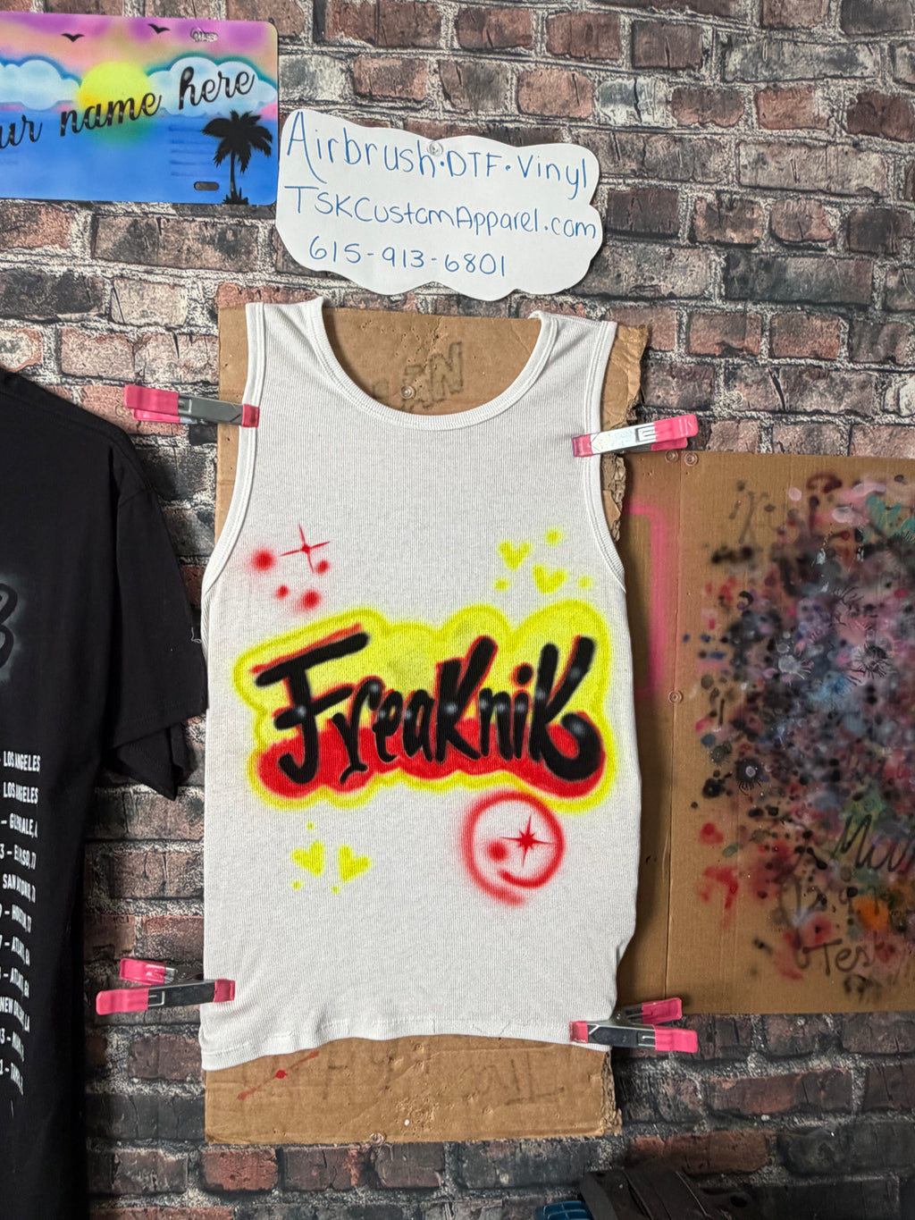 Freaknik airbrush tshirt