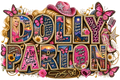Dolly Parton Memorial Songs Lyrics DTF ready to press iron on transfer for clothing t-shirts and hoodies