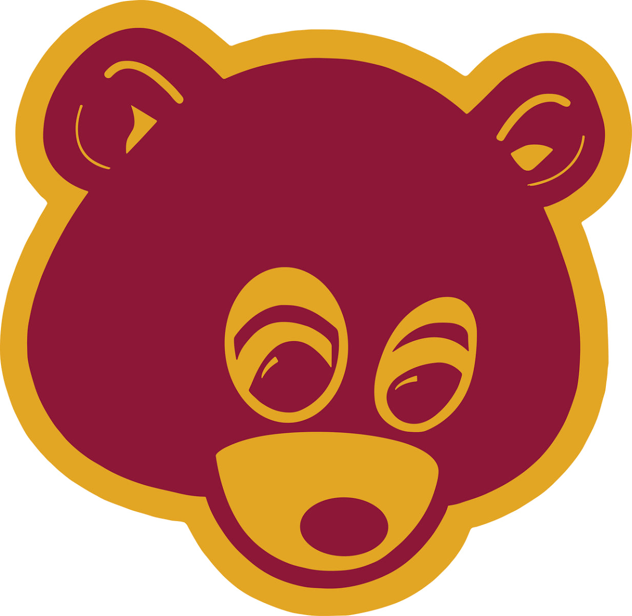 Kanye west bear DTF iron on transfer concert ready
