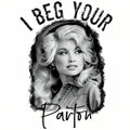 DOLLY PARTON DTF ready to press iron on transfer for clothing t-shirts and hoodies