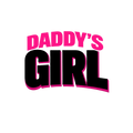 Daddy's Girl DTF ready to press iron on transfer for clothing t-shirts and hoodies