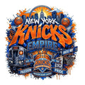 NY Knicks DTF ready to press iron on transfer for clothing t-shirts and hoodies game ready
