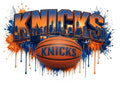 NY Knicks DTF ready to press iron on transfer for clothing t-shirts and hoodies game ready