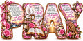Pray Bible DTF ready to press iron on transfer for clothing t-shirts and hoodies game ready