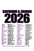 2026 Tour Dates Chris Brown and Usher R&B Tour concert 2026 purple/black DTF Ready to press iron on transfer for clothing t-shirts and hoodies