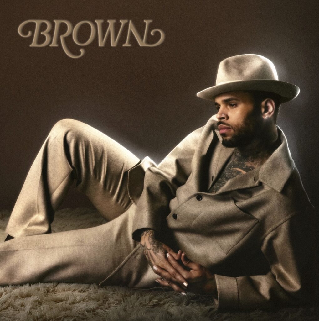 Chris Brown BROWN Album DTF ready to press iron on transfer for clothing t-shirts and hoodies