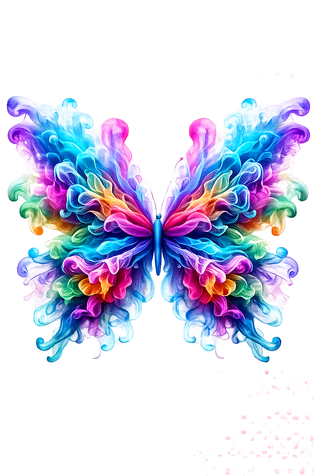 Butterfly DTF ready to press iron on transfer for clothing t-shirts and hoodies