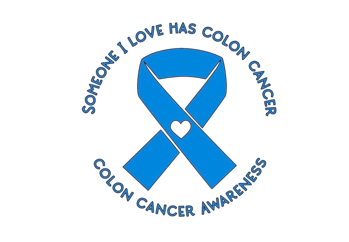 Colon Cancer Awareness DTF ready to press iron on transfer for clothing t-shirts and hoodies