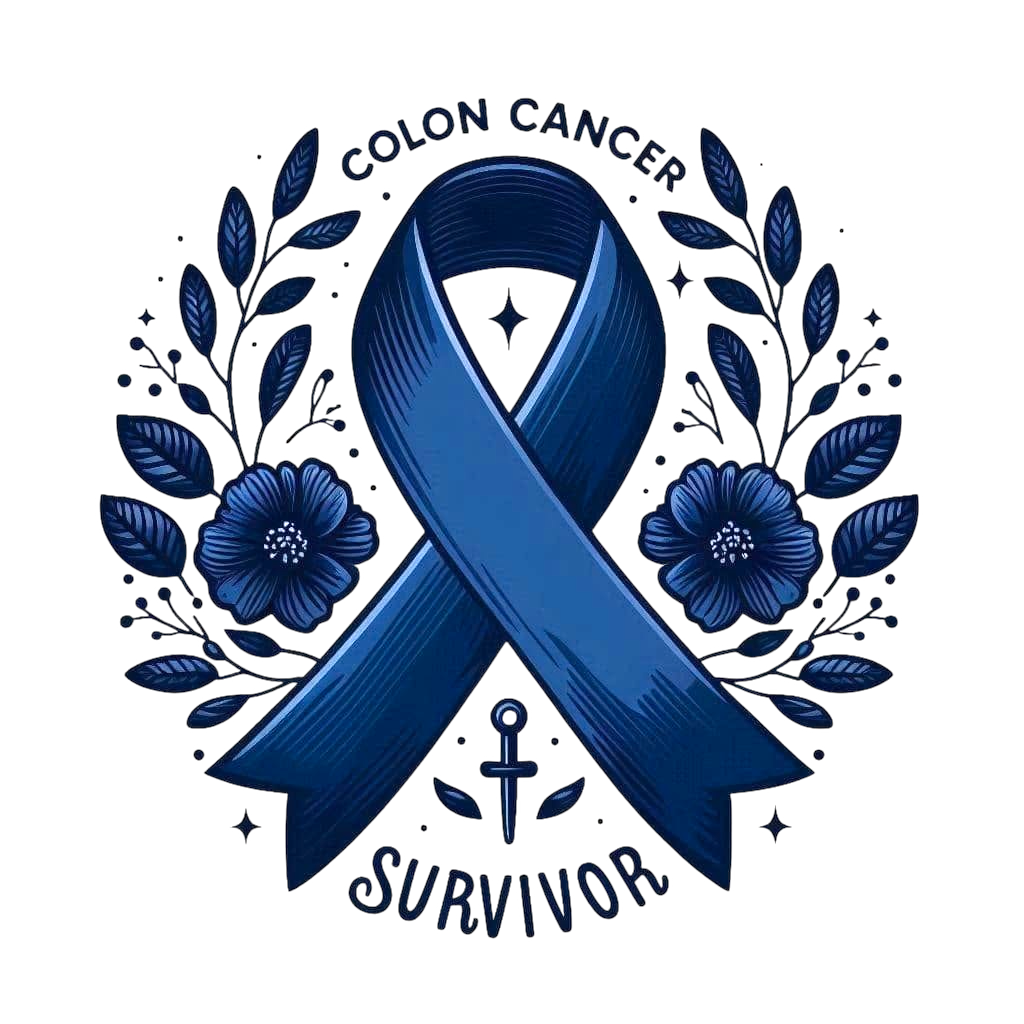 Colon Cancer Awareness DTF ready to press iron on transfer for clothing t-shirts and hoodies