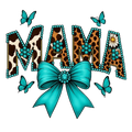 Country Mama Rodeo Cowgirl DTF ready to press iron on transfer for clothing t-shirts and hoodies
