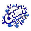 Crush Colon Cancer Awareness DTF ready to press iron on transfer for clothing t-shirts and hoodies