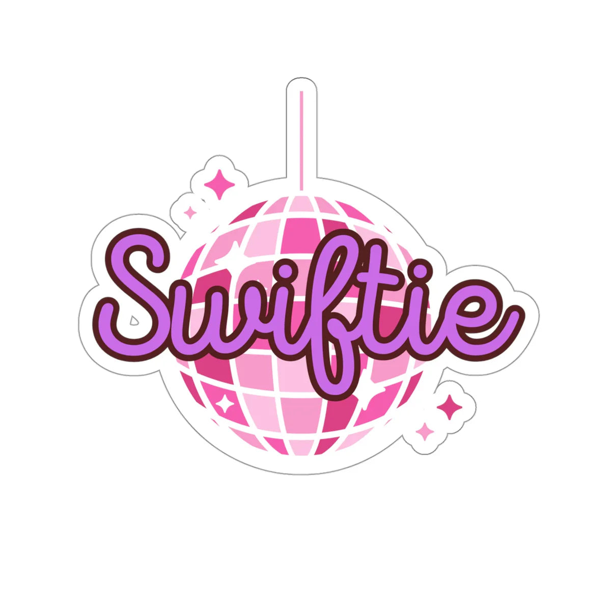 Swiftie Disco Ball DTF Iron on transfer for clothing t-shirts and hoodies concerts