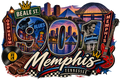 901 Day Memphis Tennessee DTF ready to press iron on transfer for clothing t-shirts and hoodies