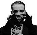DRAKE DTF ready to press iron on transfer for clothing t-shirts and hoodies