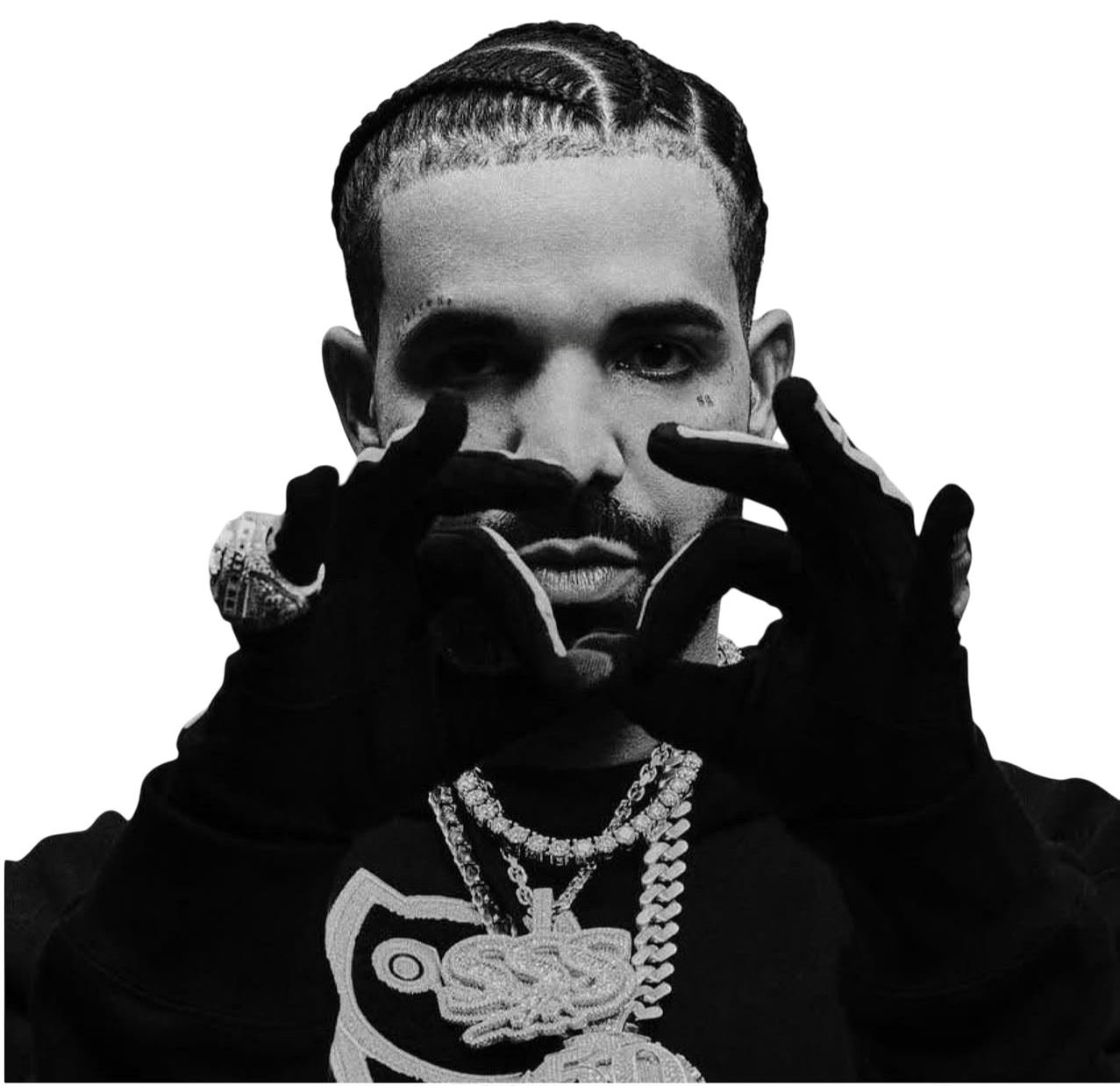 DRAKE DTF ready to press iron on transfer for clothing t-shirts and hoodies