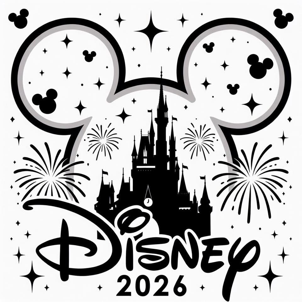 Disney DTF ready to press iron on transfer for clothing t-shirts and hoodies