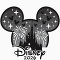 Disney DTF ready to press iron on transfer for clothing t-shirts and hoodies