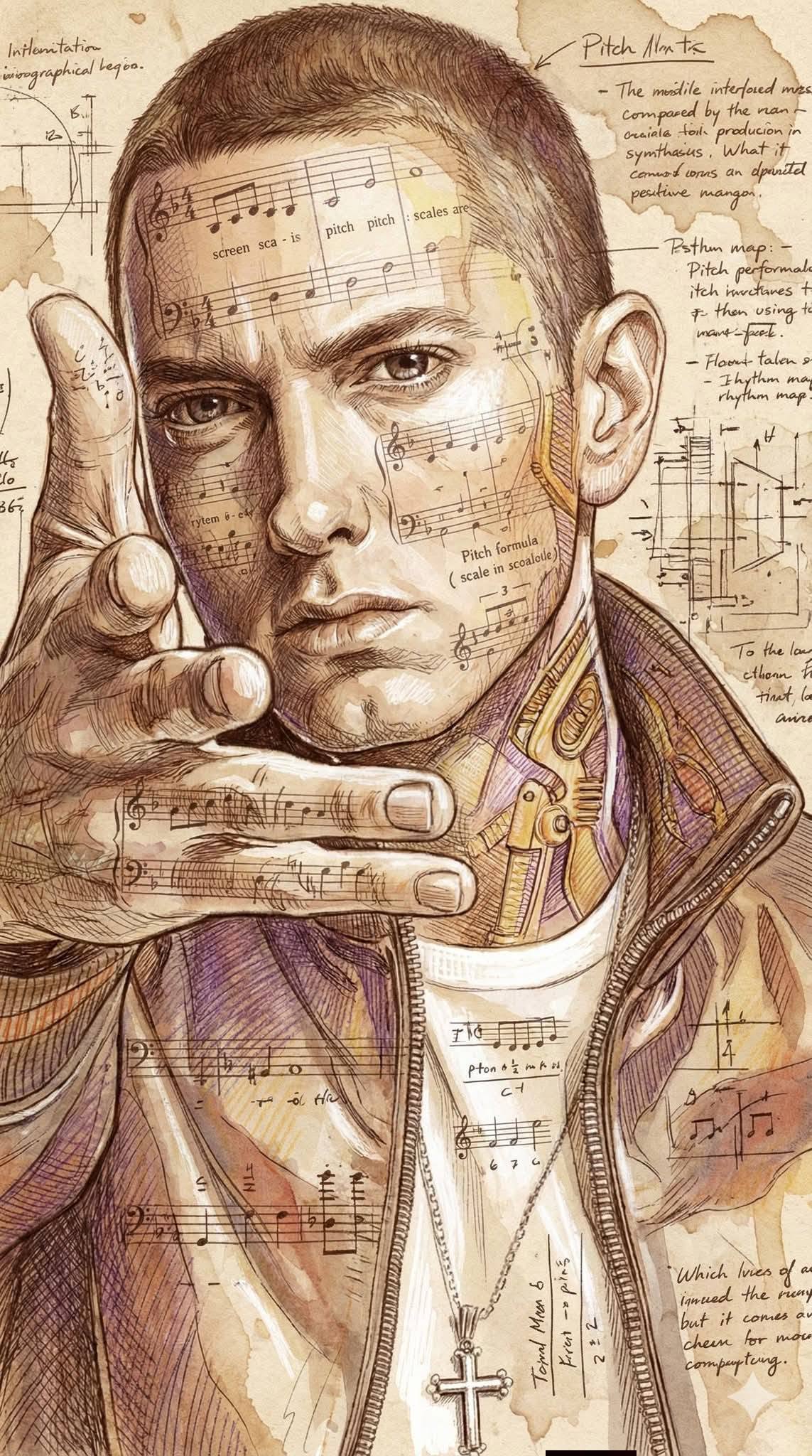 Eminem DTF ready to press iron on transfer for clothing t-shirts and hoodies