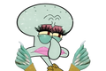 Sassy Squidward DTF ready to press iron on transfer for clothing t-shirts and hoodies