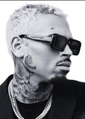 Chris Brown black and white DTF Iron on transfer for t-shirts clothing hoodies