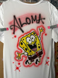SpongeBob airbrush (with name)
