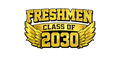 Freshmen 2030 DTF ready to press iron on transfer for clothing t-shirts and hoodies