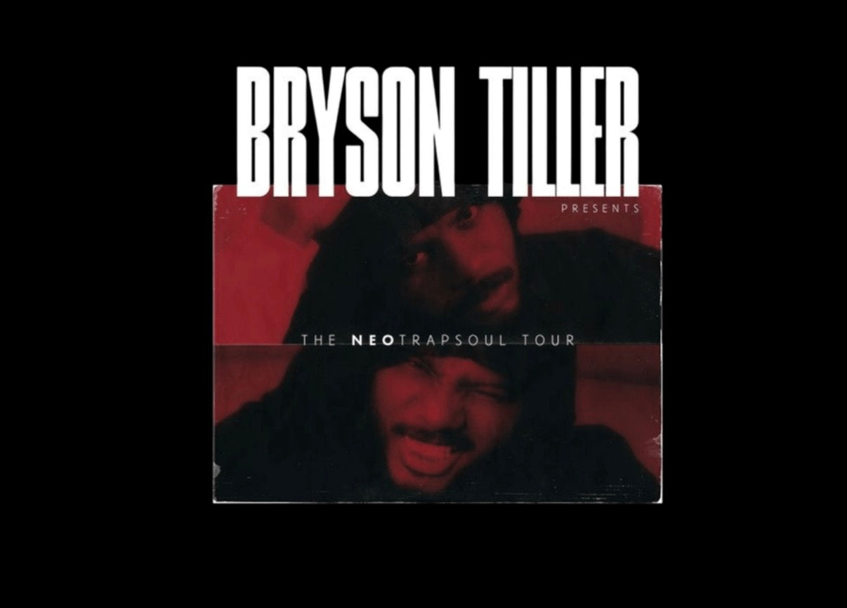 Bryson Tiller DTF iron on transfer for clothing t-shirts etc concert ready