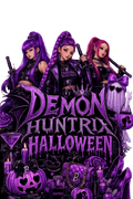Halloween Demon Huntrix Halloween DTF ready to press iron on transfer for clothing t-shirts and hoodies