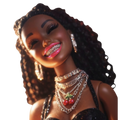 Hood Barbie DTF ready to press iron on transfer for clothing t-shirts and hoodies