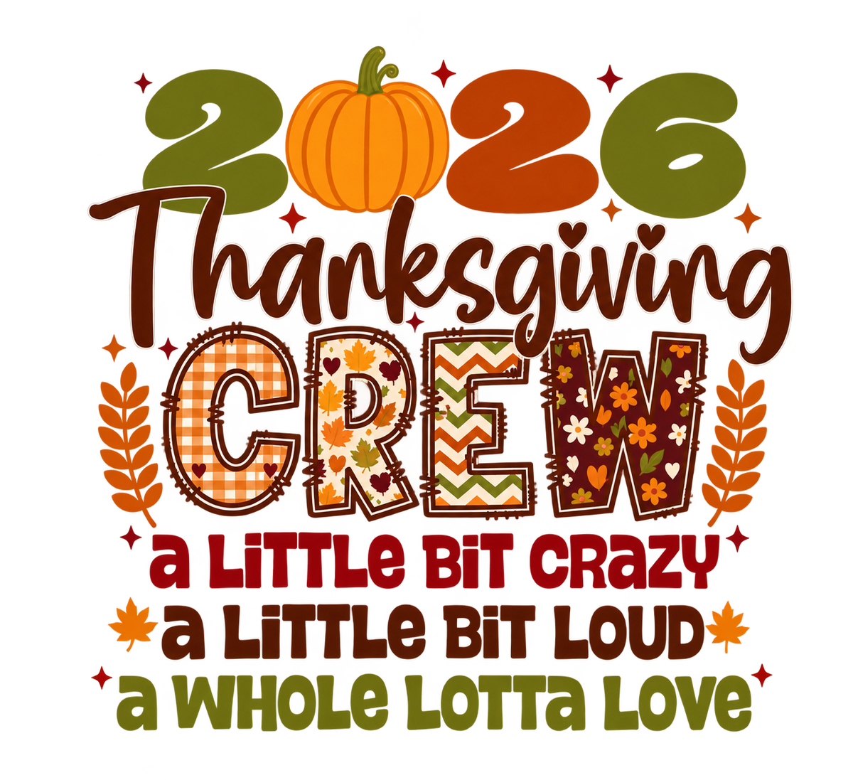Thanksgiving DTF ready to press iron on transfer for clothing t-shirts and hoodies game ready