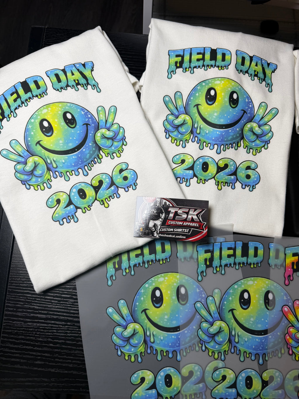 Field Day 2026 Green/Blue Youth T-shirt