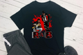 Usher & Chris Brown R&B Tour Red Splash T-shirt concert ready