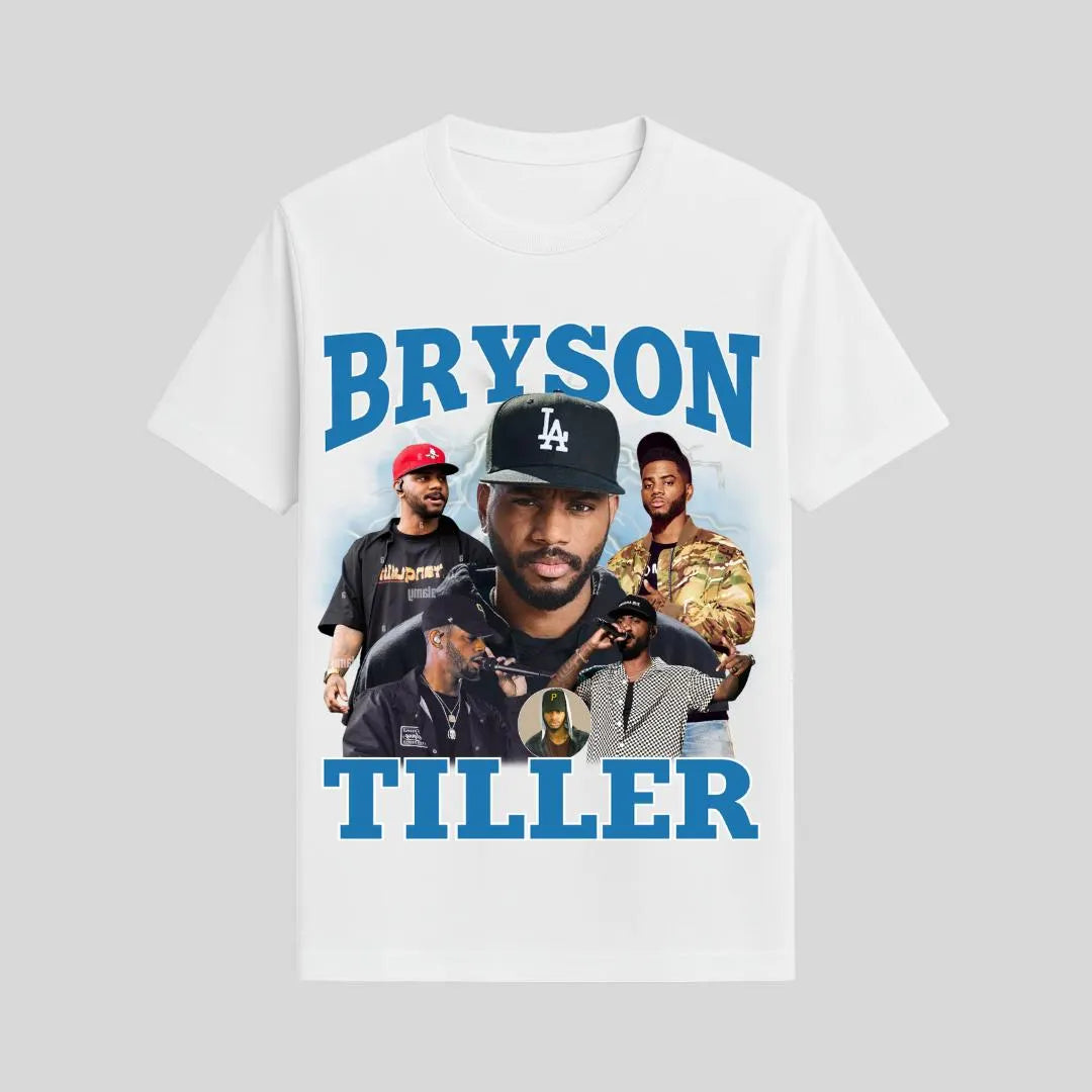Bryson Tiller DTF iron on transfer for clothing t-shirts etc concert ready