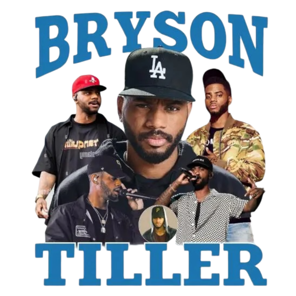 Bryson Tiller DTF iron on transfer for clothing t-shirts etc concert ready
