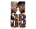 2026 Chris Brown and Usher R&B Tour concert 2026 red/black splash DTF Ready to press iron on transfer for clothing t-shirts and hoodies