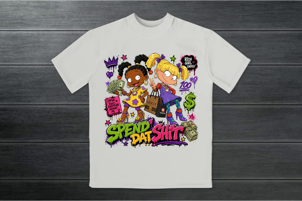 Spend dat cartoon tshirt