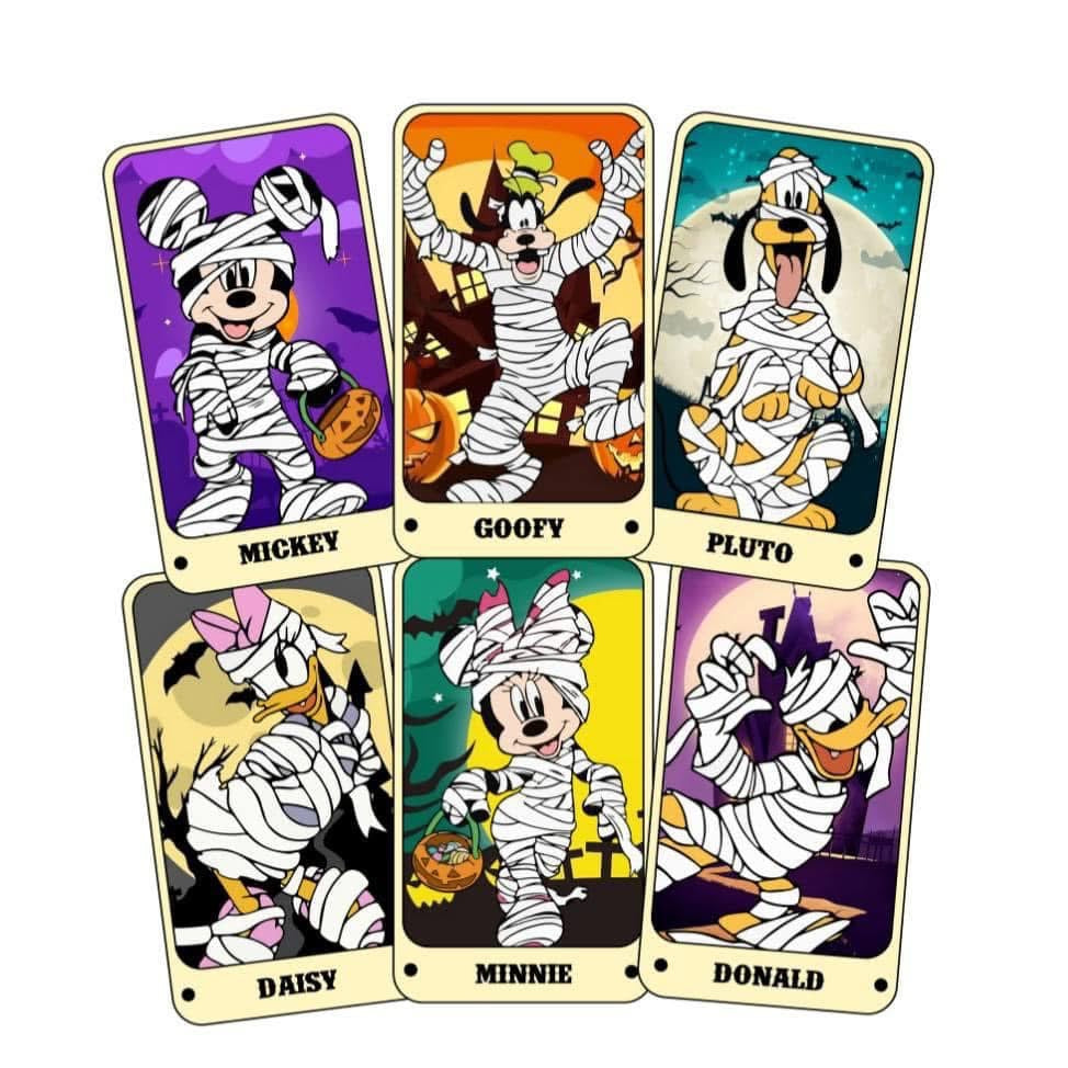 Halloween DTF ready to press iron on transfer for clothing t-shirts and hoodies