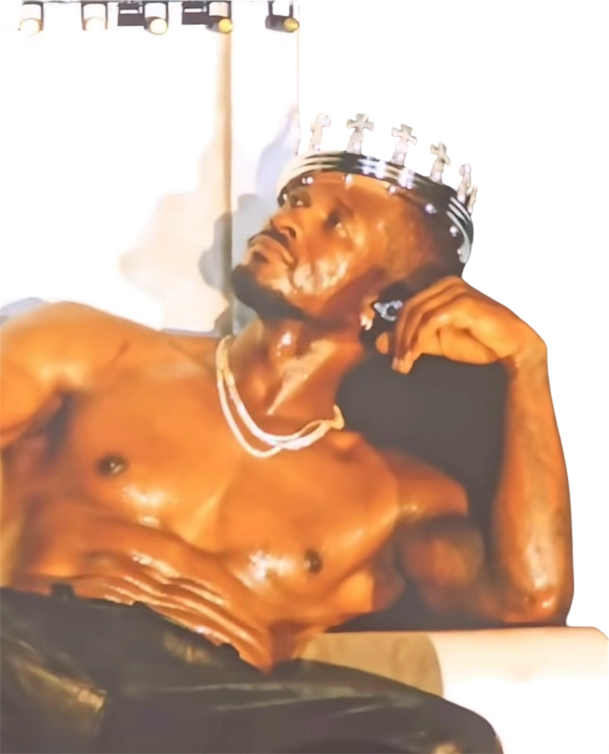 Usher throne from R&B Tour 2026 Nashville DTF concert Ready to press iron on transfer for clothing t-shirts hoodies concert