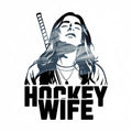 Hockey wife DTF ready to press iron on transfer for clothing t-shirts and hoodies