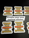 Custom stickers (50 count)