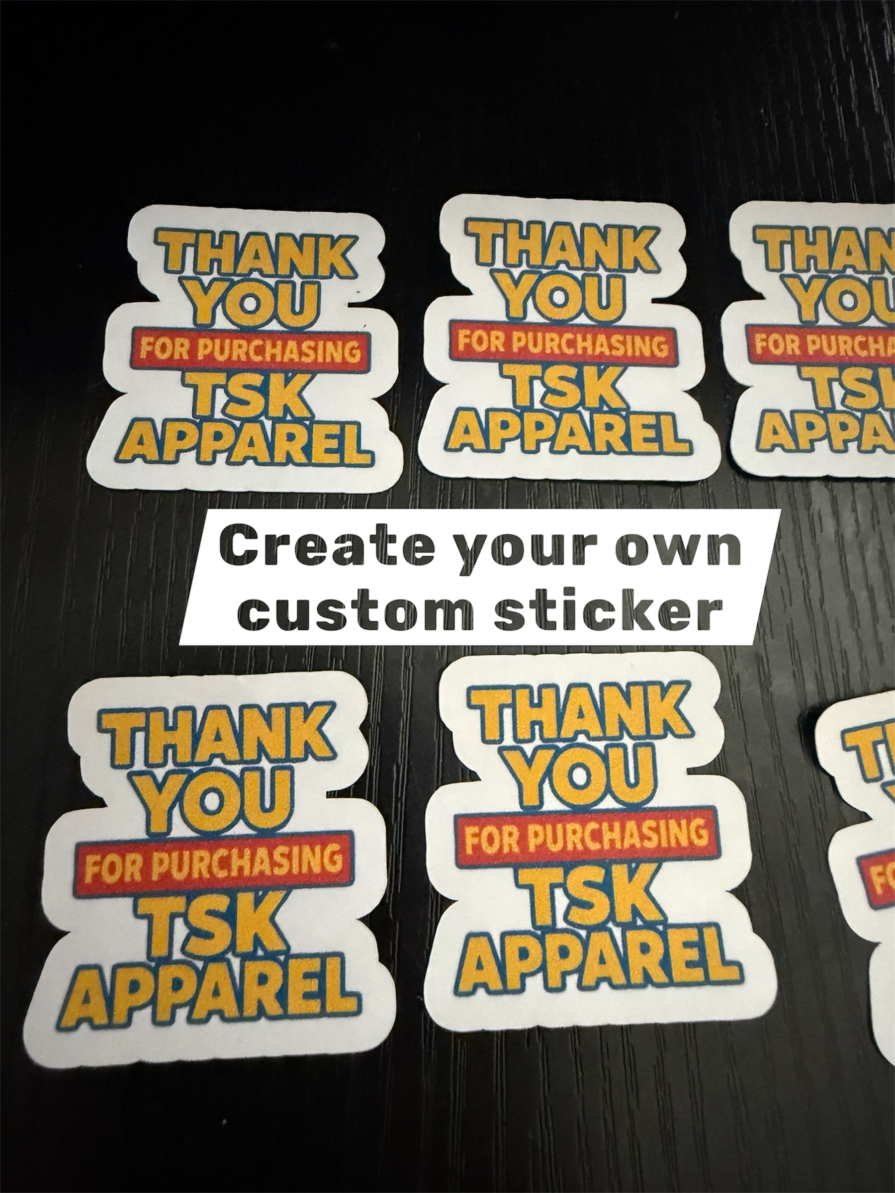 Custom stickers (50 count)