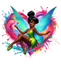 Tinkerballa DTF ready to press iron on transfer for clothing t-shirts and hoodies