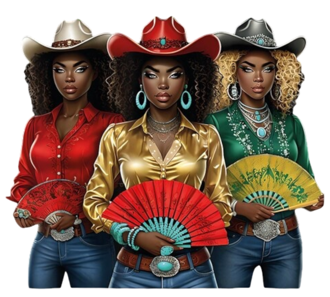 Cowgirl rodeo boots DTF ready to press iron on transfer for clothing t-shirts and hoodies