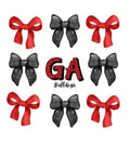 UGA GA Athens Bulldogs Dawgs DTF ready to press iron on transfer for clothing t-shirts and hoodies