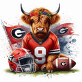 UGA GA Athens Bulldogs Dawgs DTF ready to press iron on transfer for clothing t-shirts and hoodies