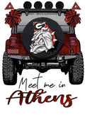 UGA GA Athens Bulldogs Dawgs DTF ready to press iron on transfer for clothing t-shirts and hoodies